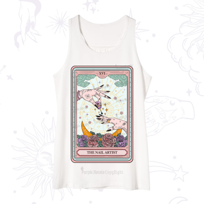 Purplehecate The Nail Artist Tarot Tank