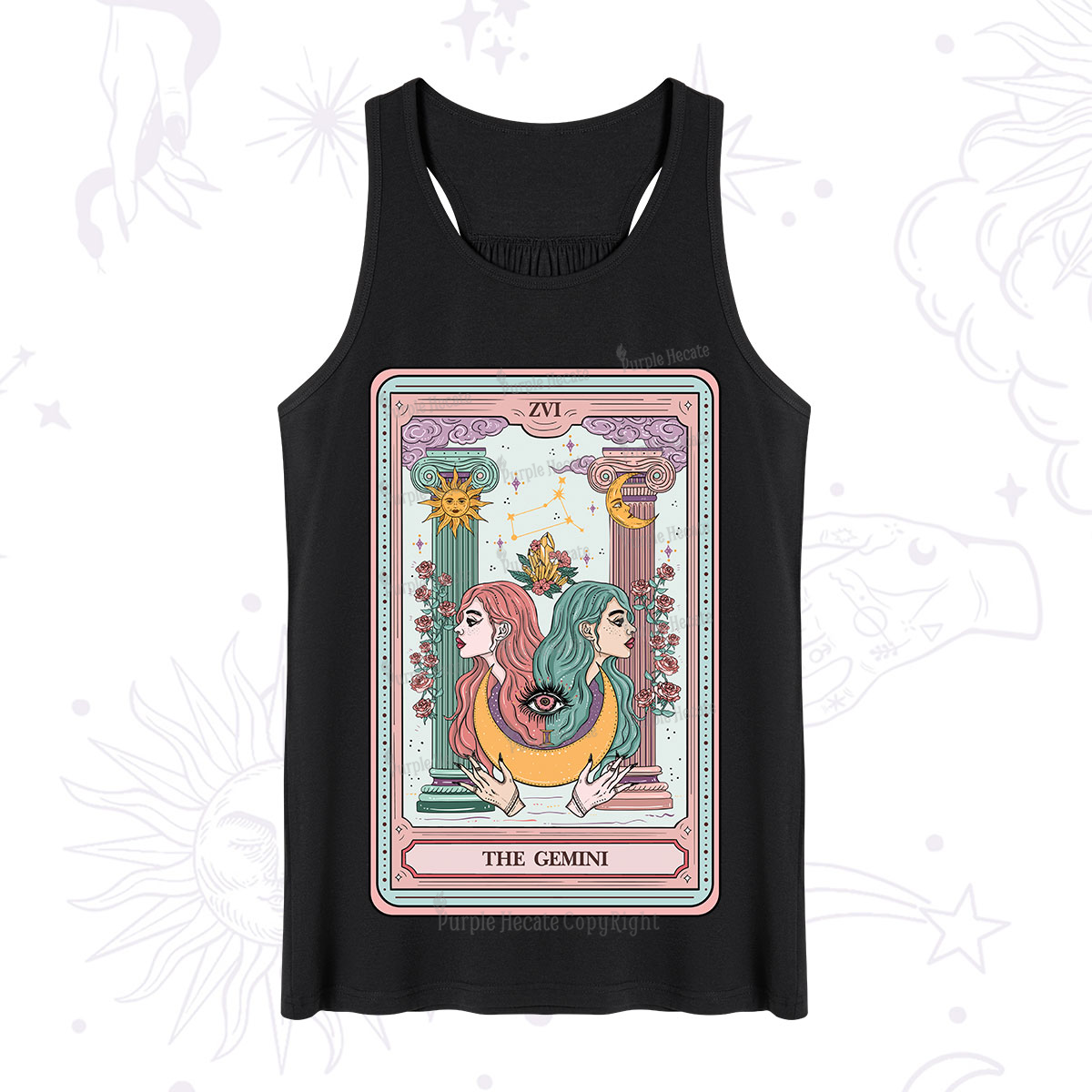 Purplehecate The Gemini Goddess Tarot Tank