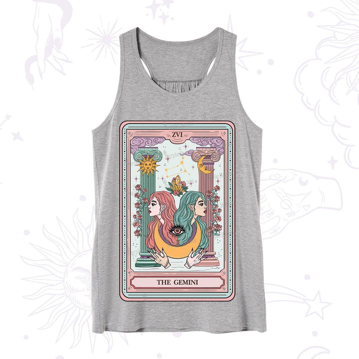 Purplehecate The Gemini Goddess Tarot Tank