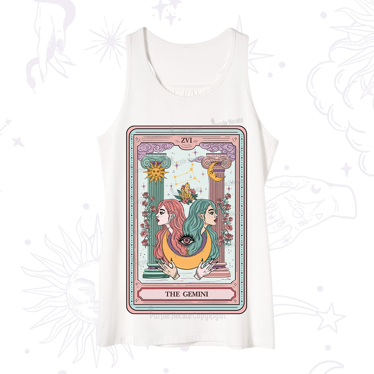 Purplehecate The Gemini Goddess Tarot Tank