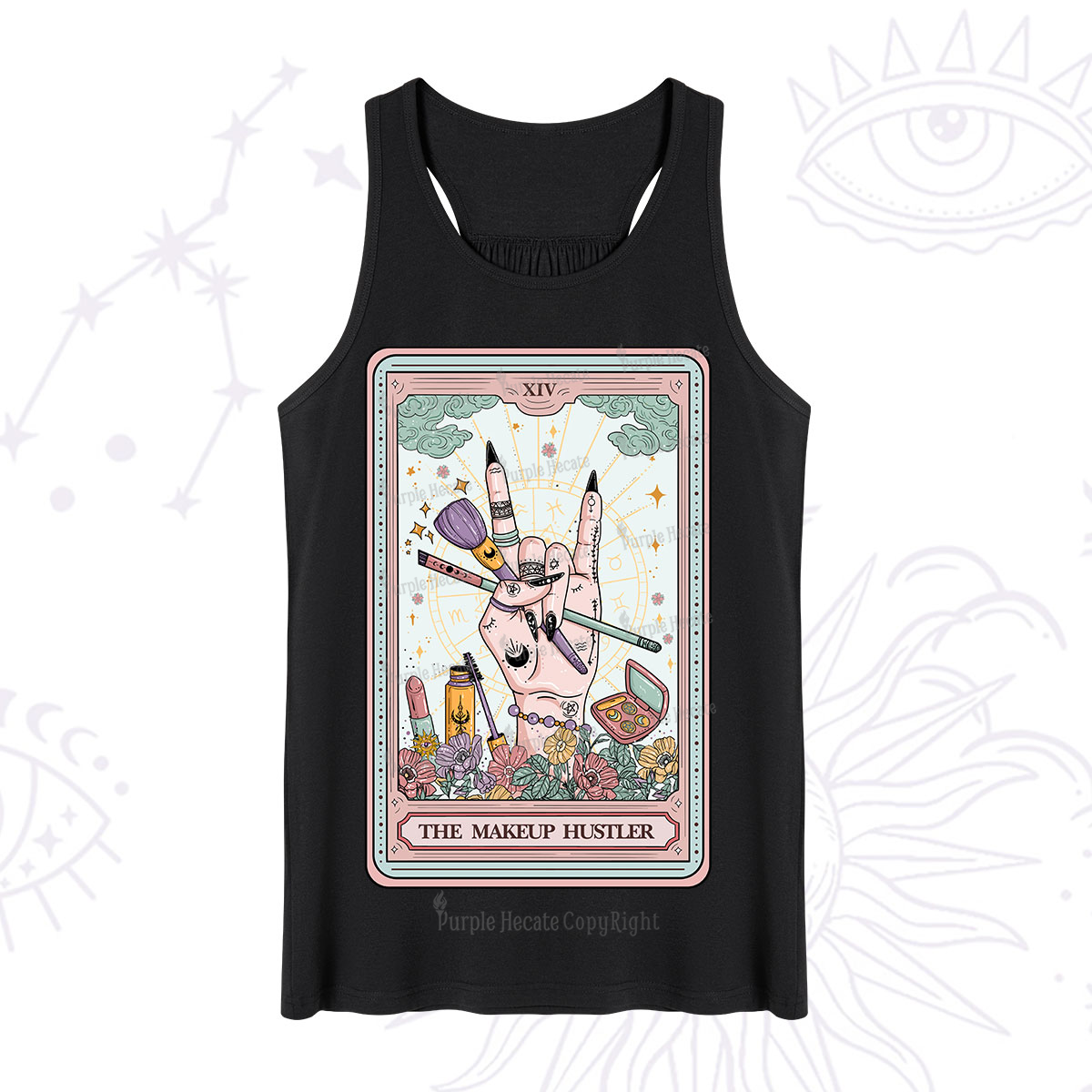 Purplehecate The Makeup Hustler Tarot Tank