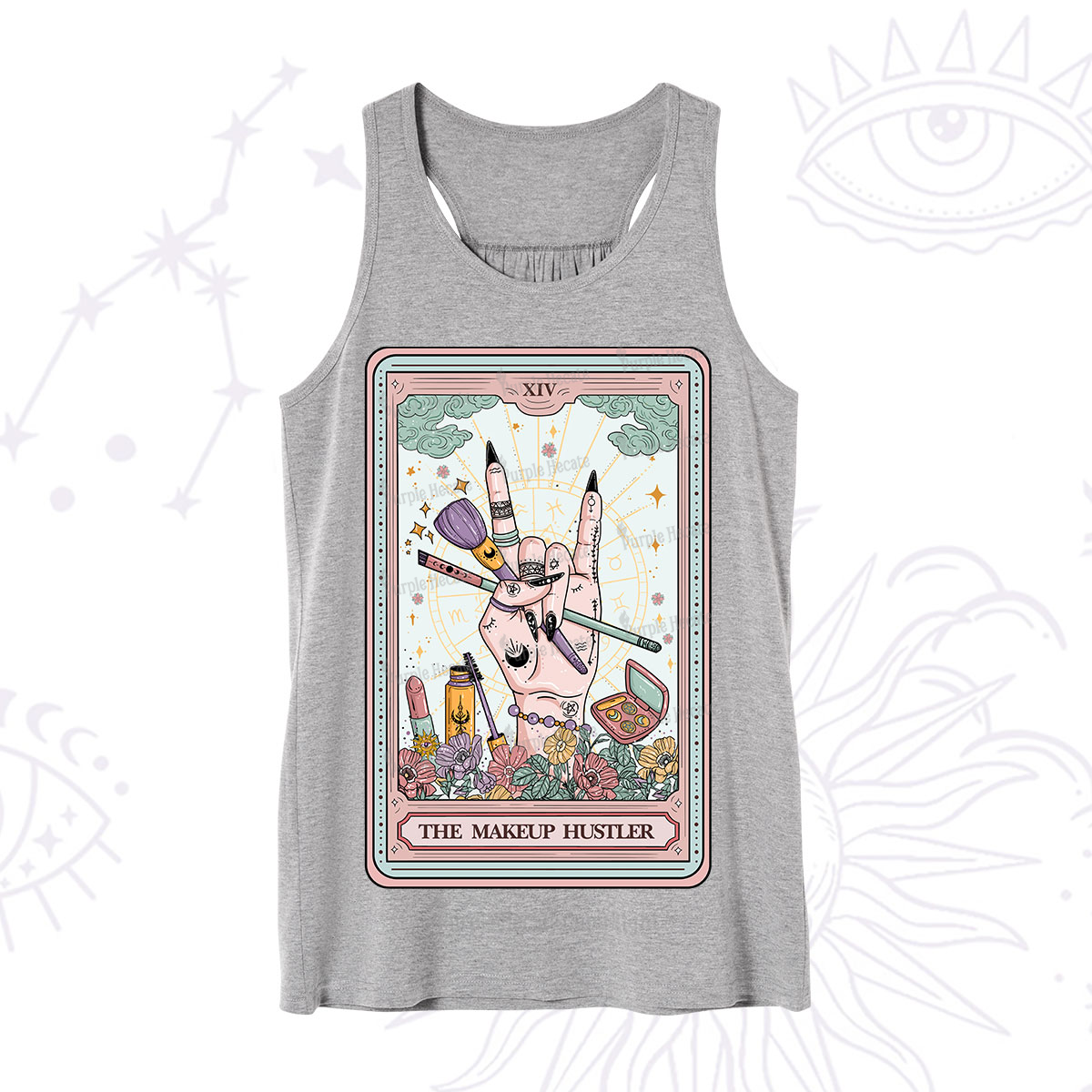 Purplehecate The Makeup Hustler Tarot Tank