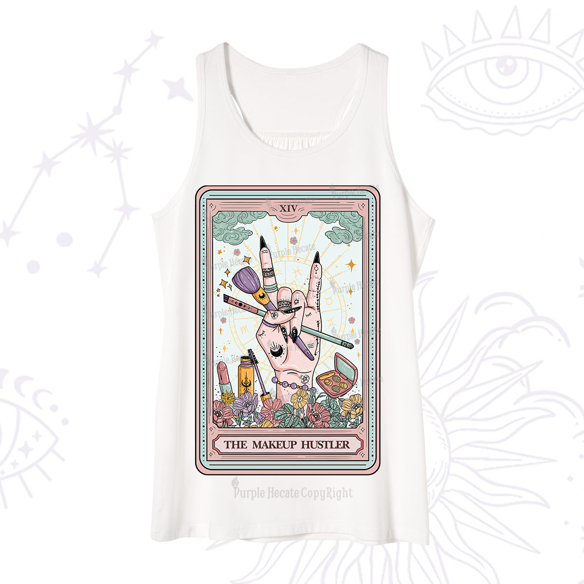 Purplehecate The Makeup Hustler Tarot Tank