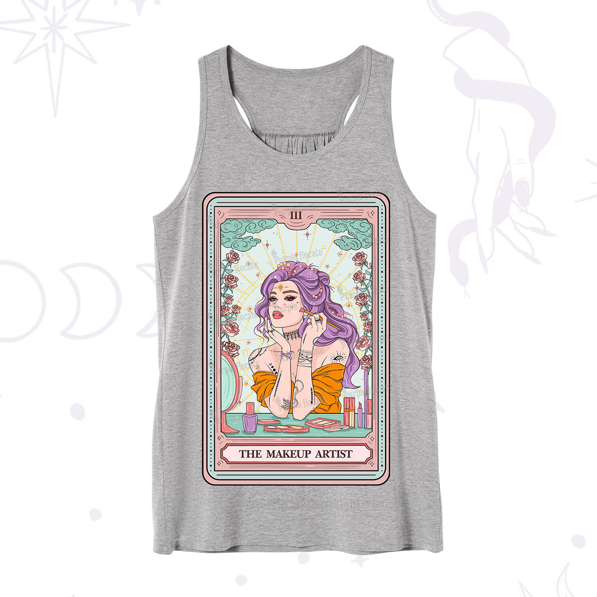 Purplehecate The Makeup Artist Tarot Tank