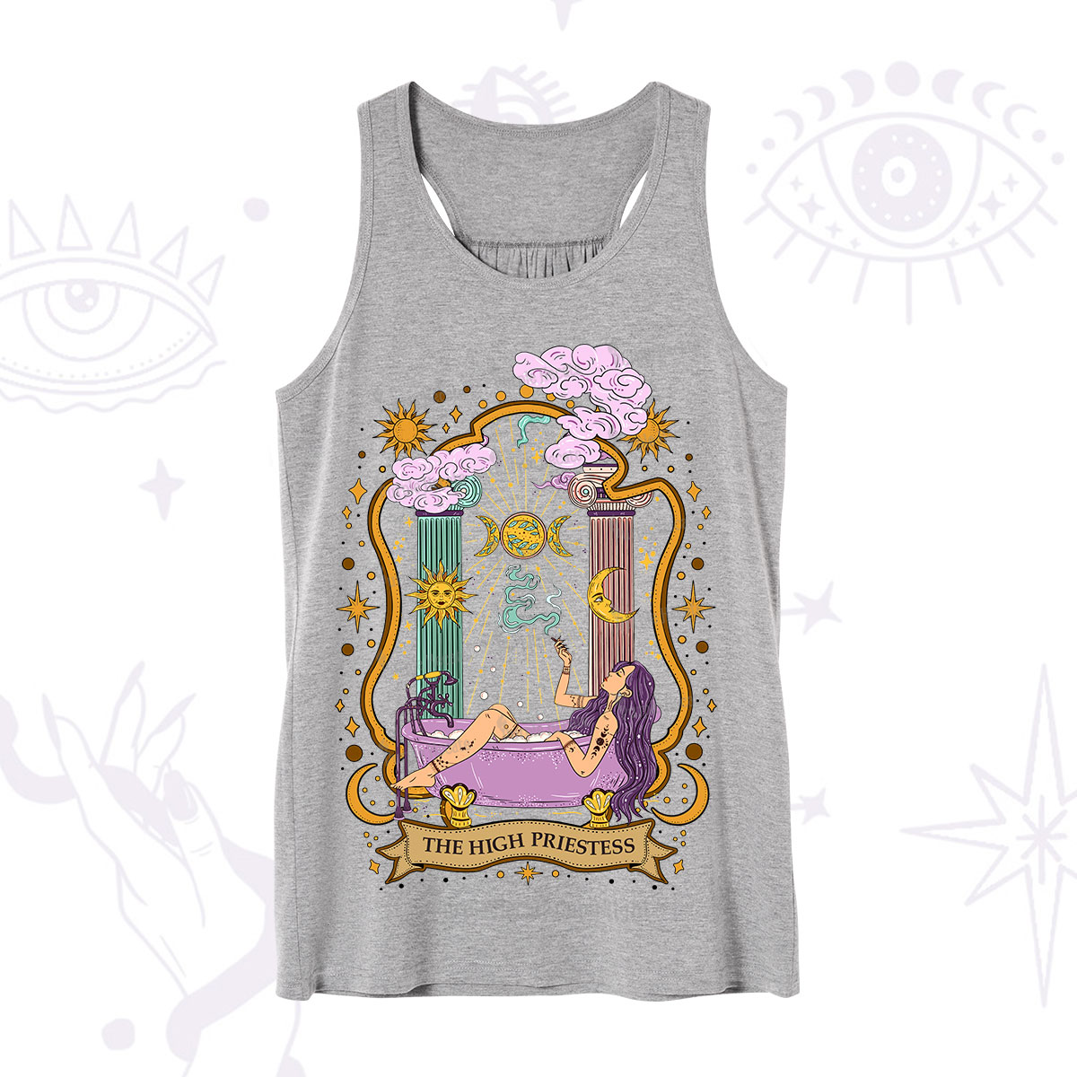 Purplehecate The High Priestess Goddess Tank