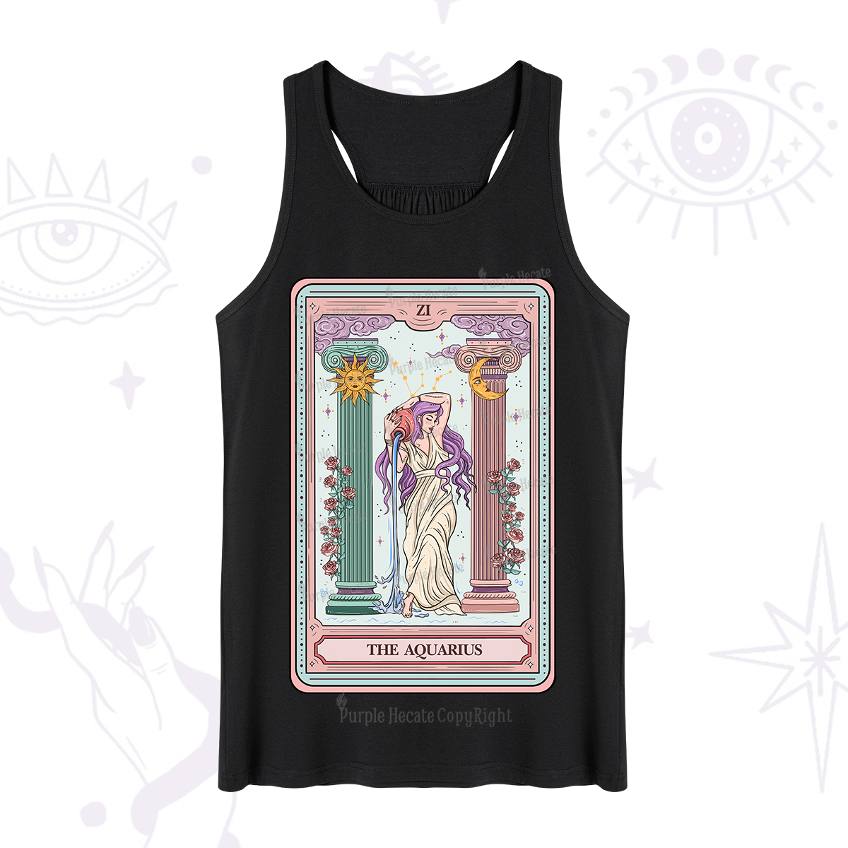 Purplehecate The Aquarius Goddess Tarot Tank