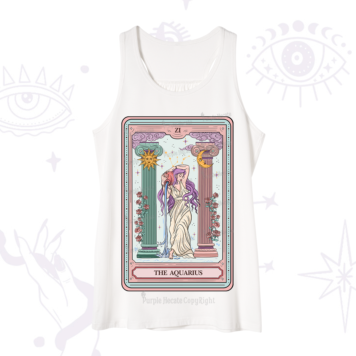 Purplehecate The Aquarius Goddess Tarot Tank