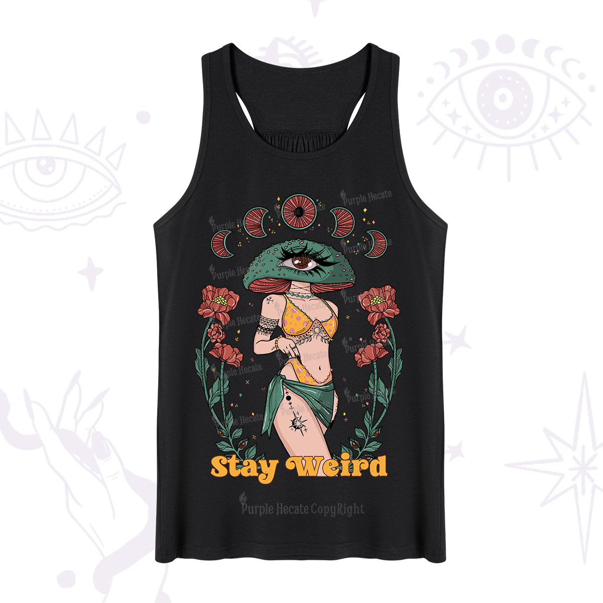 Purplehecate Stay Weird Tank