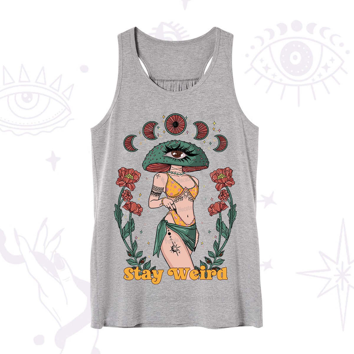 Purplehecate Stay Weird Tank