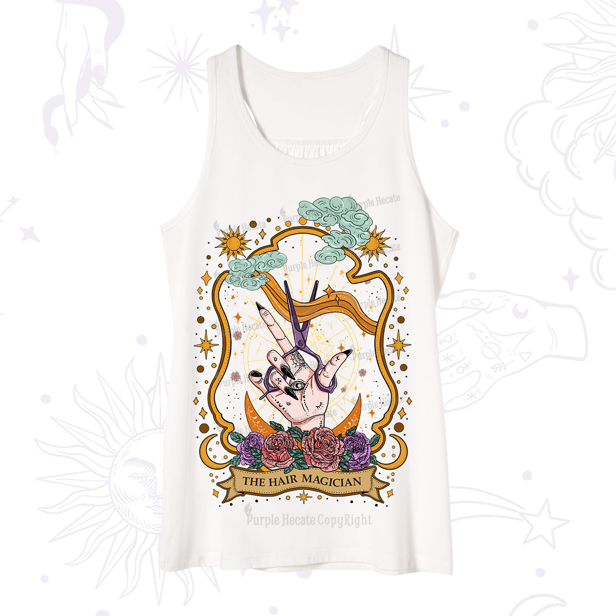 Purplehecate The Hair Magician Tank