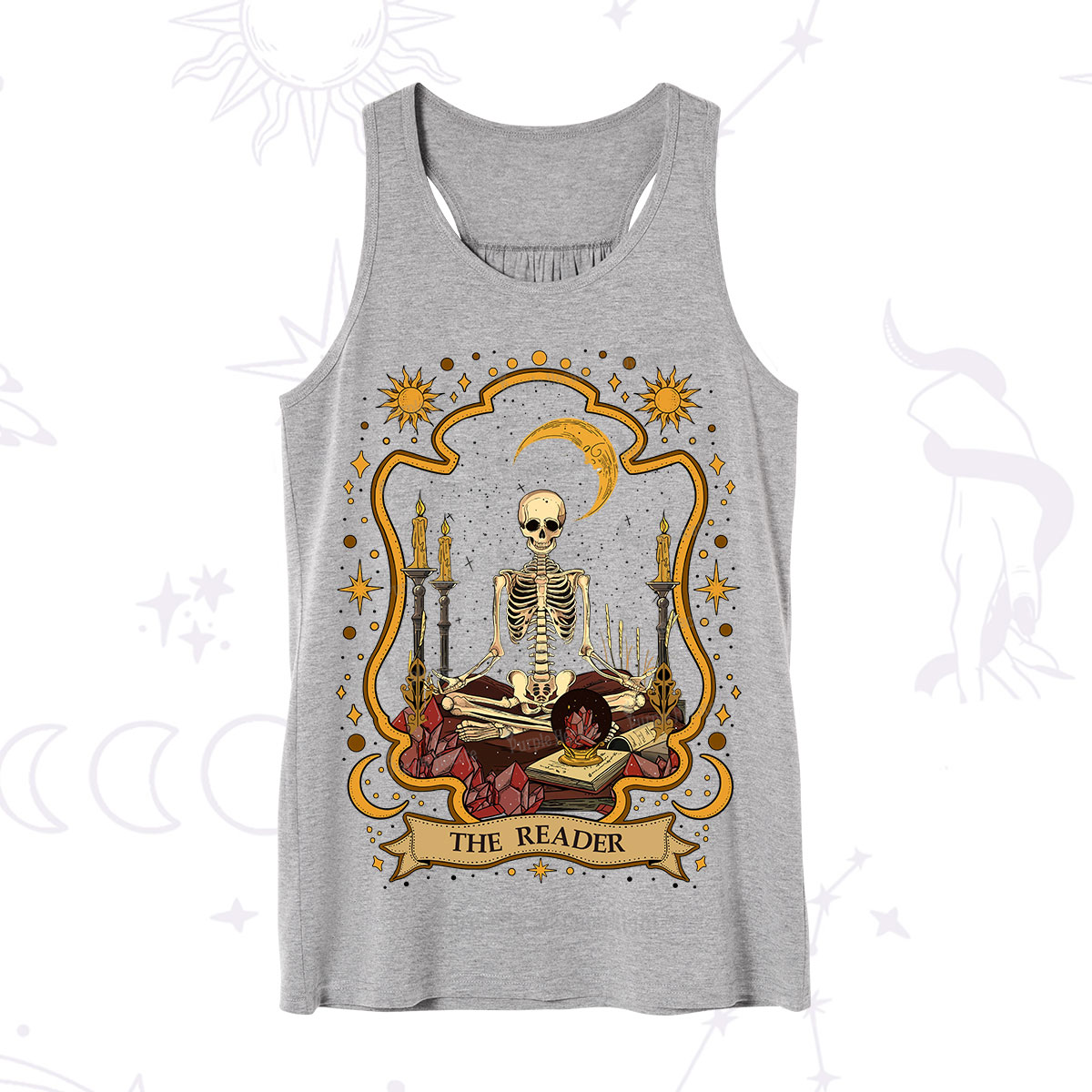 Purplehecate The Reader Skeleton Tank