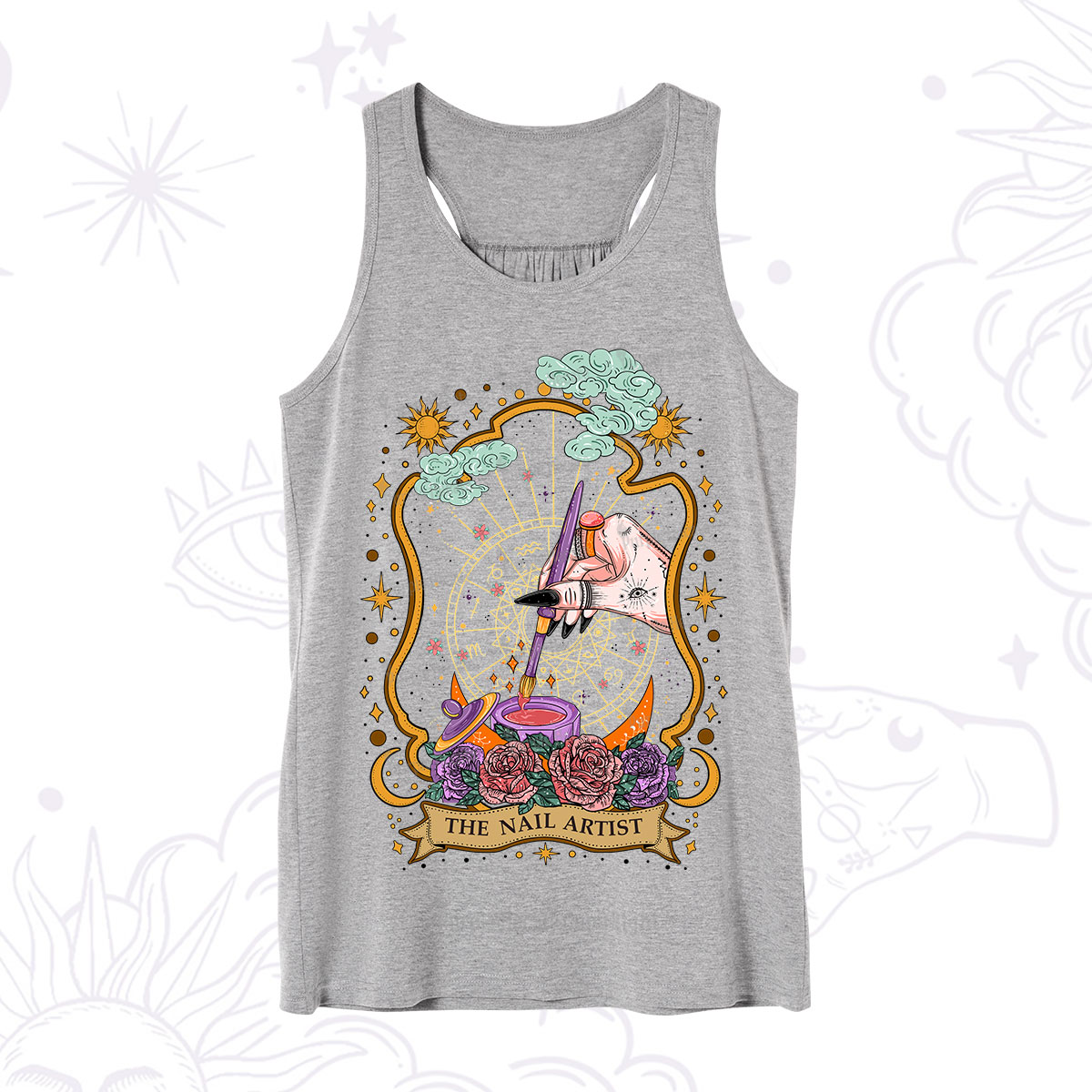 Purplehecate The Nail Artist Tank