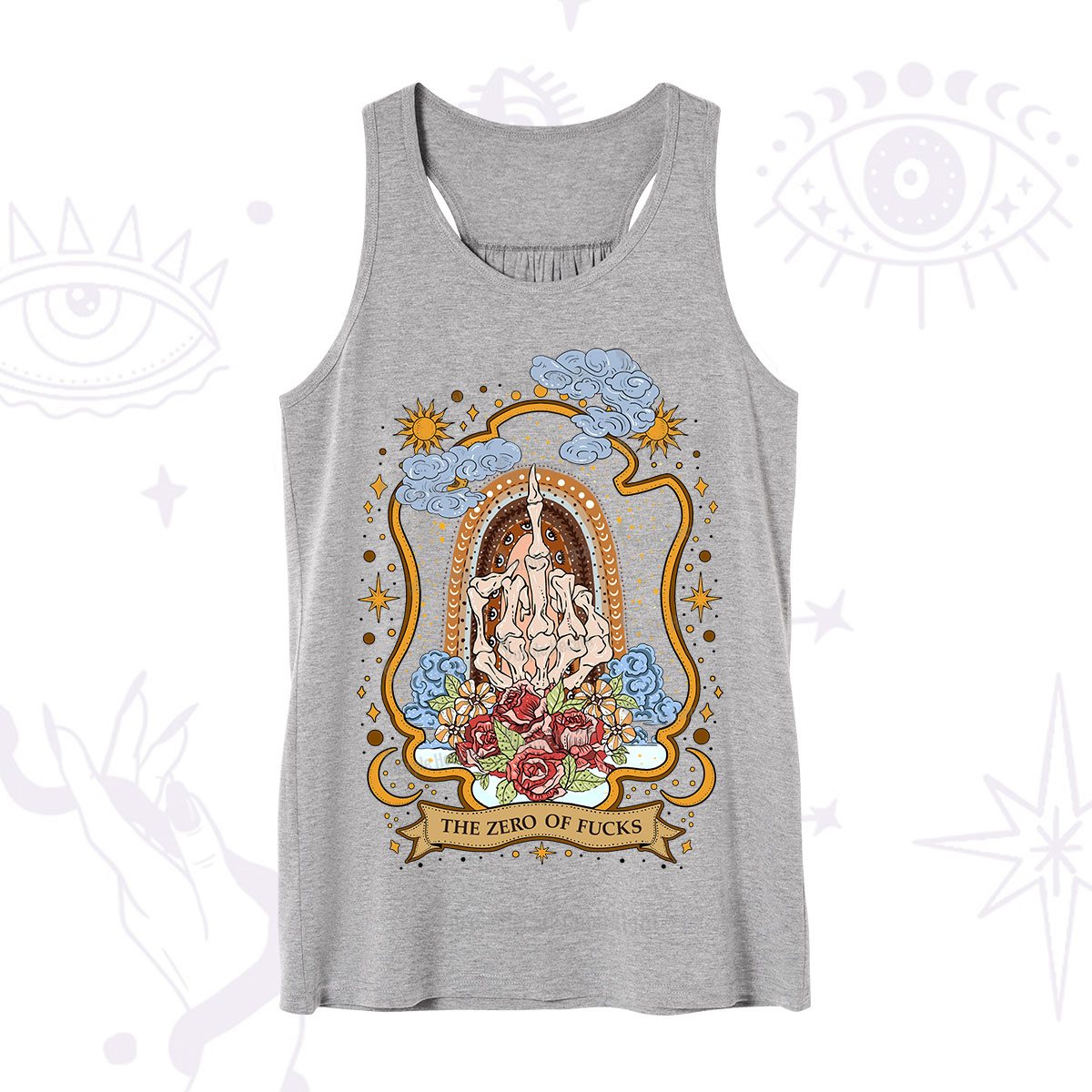 Purplehecate The Zero of Fucks Skeleton Tank