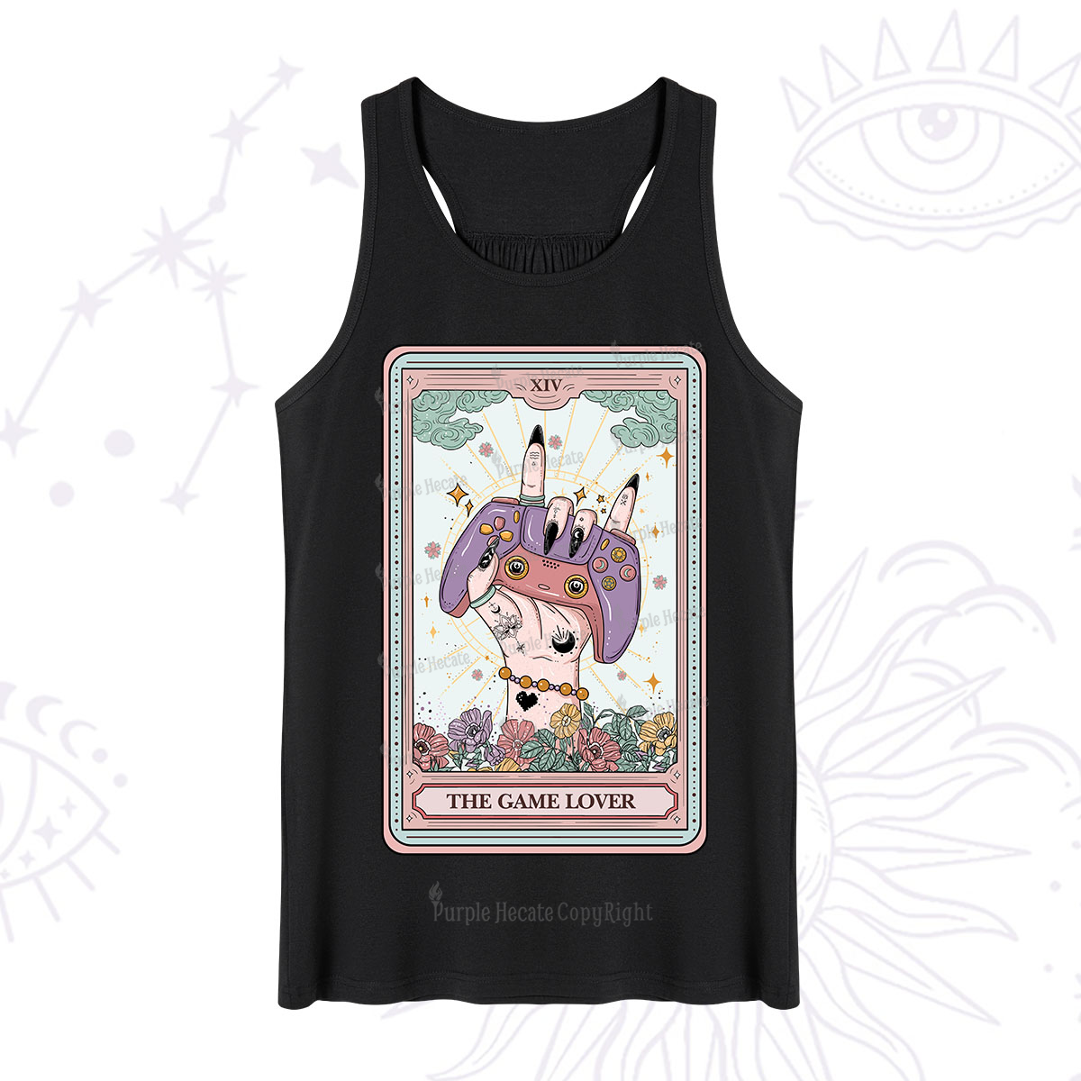 Purplehecate The Game Lover Tarot Tank