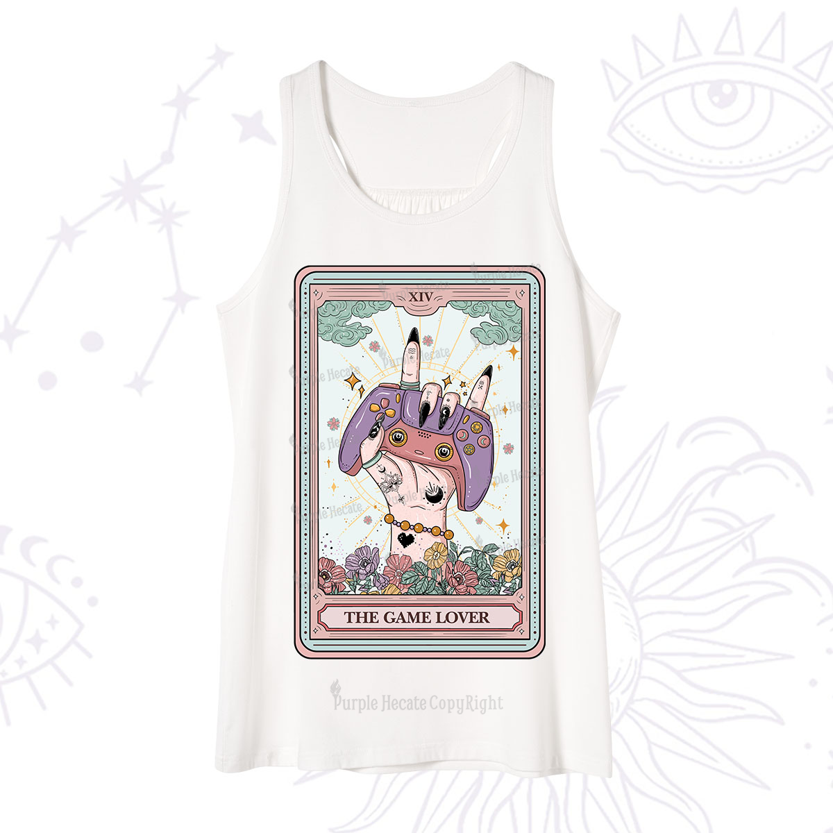 Purplehecate The Game Lover Tarot Tank
