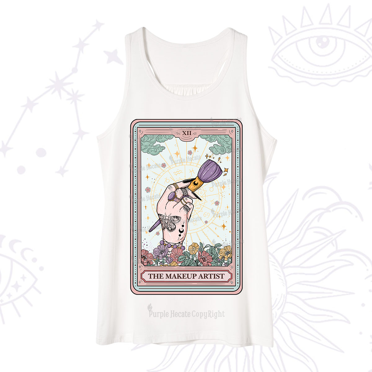 Purplehecate The Makeup Artist Tarot Tank