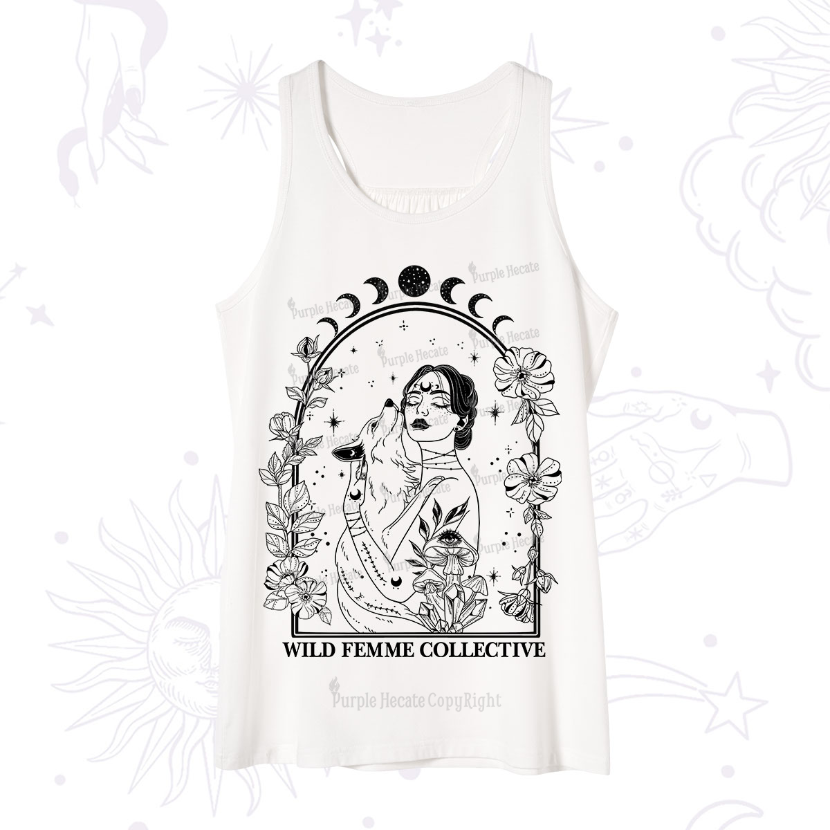 PurplehecateWild Femme Collective Tank