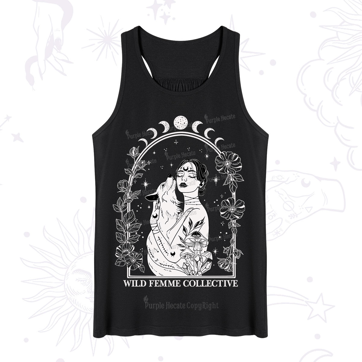 PurplehecateWild Femme Collective Tank