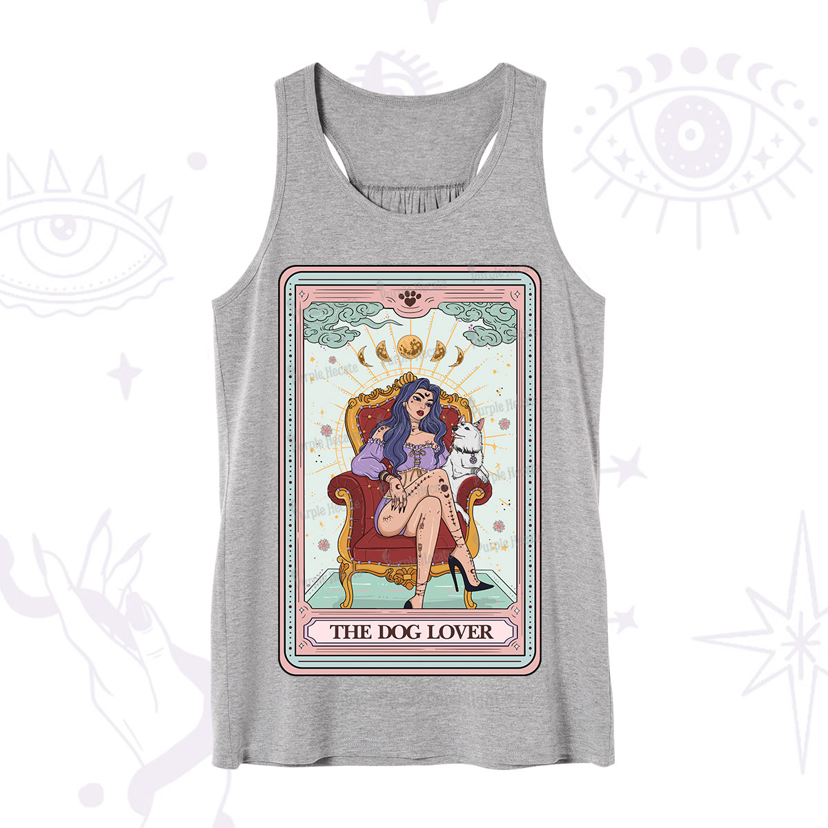 Purplehecate The Dog Lover Tarot Tank