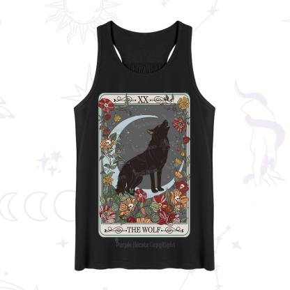 Purplehecate The Wolf Tarot Tank