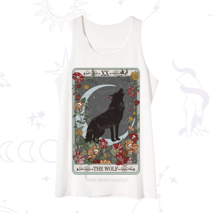 Purplehecate The Wolf Tarot Tank