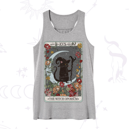 Purplehecate The Witch Opossum Tarot Tank