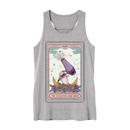 Purplehecate The Enchanted Hair Dryer Tarot Tank