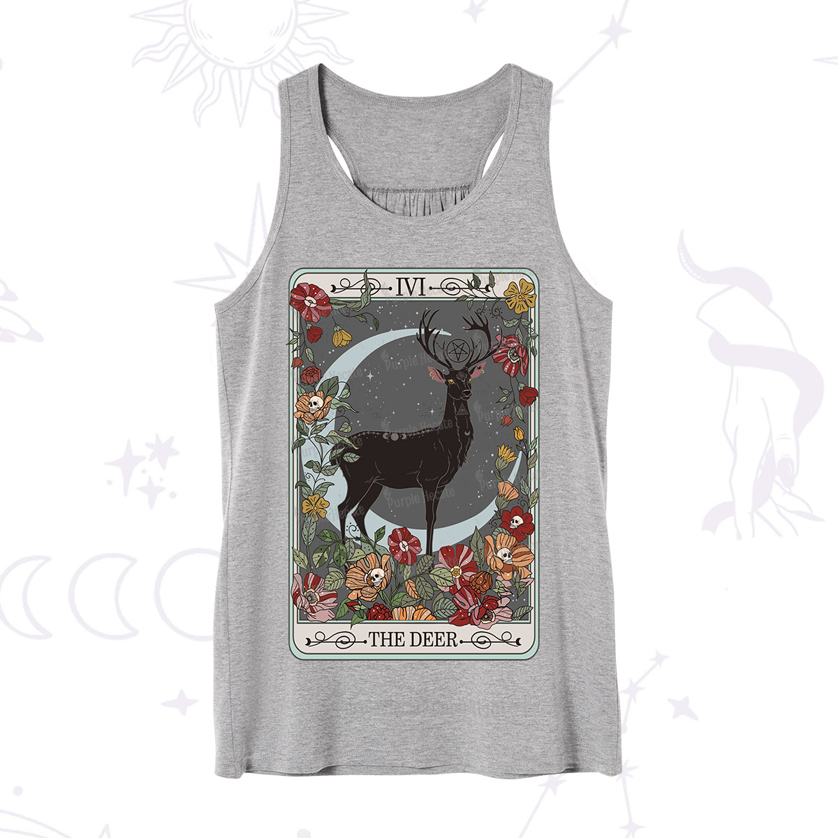 Purplehecate The Deer Tarot Tank