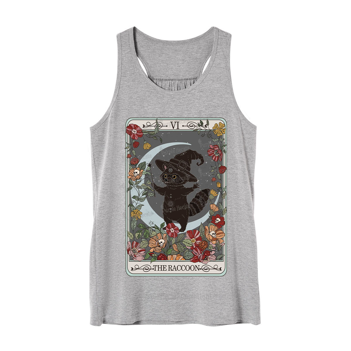 Purplehecate The Raccoon Tarot Tank