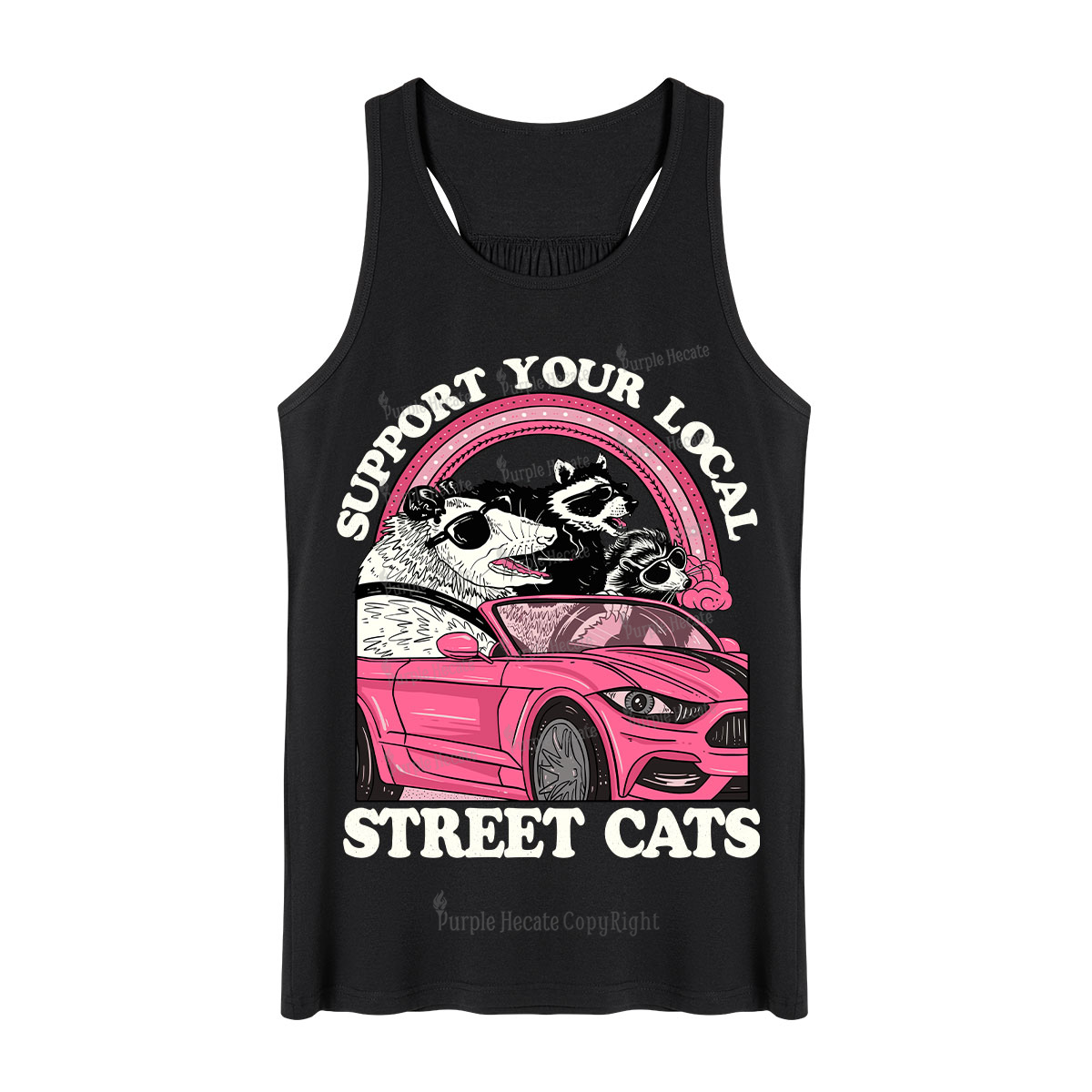 Purplehecate Support Local Street Cats Tank