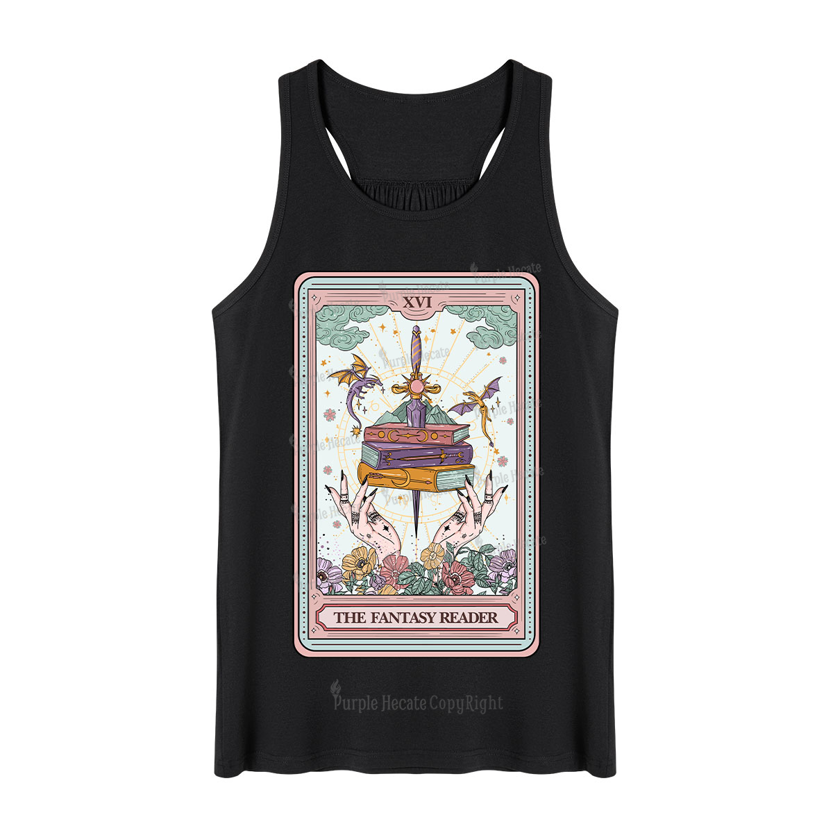 Purplehecate The Fantasy Reader Tarot Tank