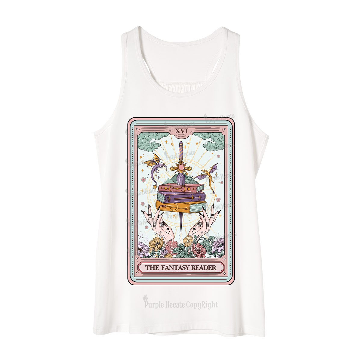 Purplehecate The Fantasy Reader Tarot Tank
