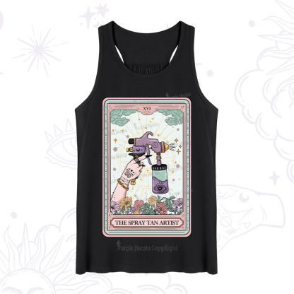 Purplehecate The Spary Tan Artist Tarot Tank