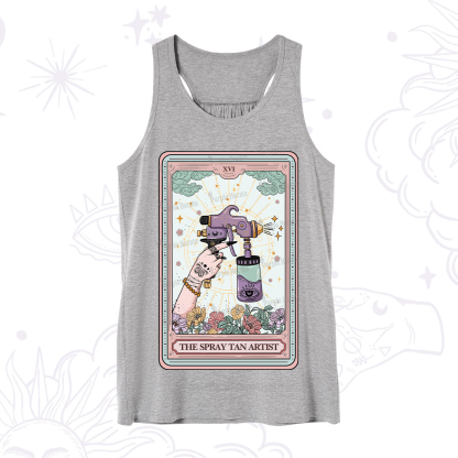 Purplehecate The Spary Tan Artist Tarot Tank