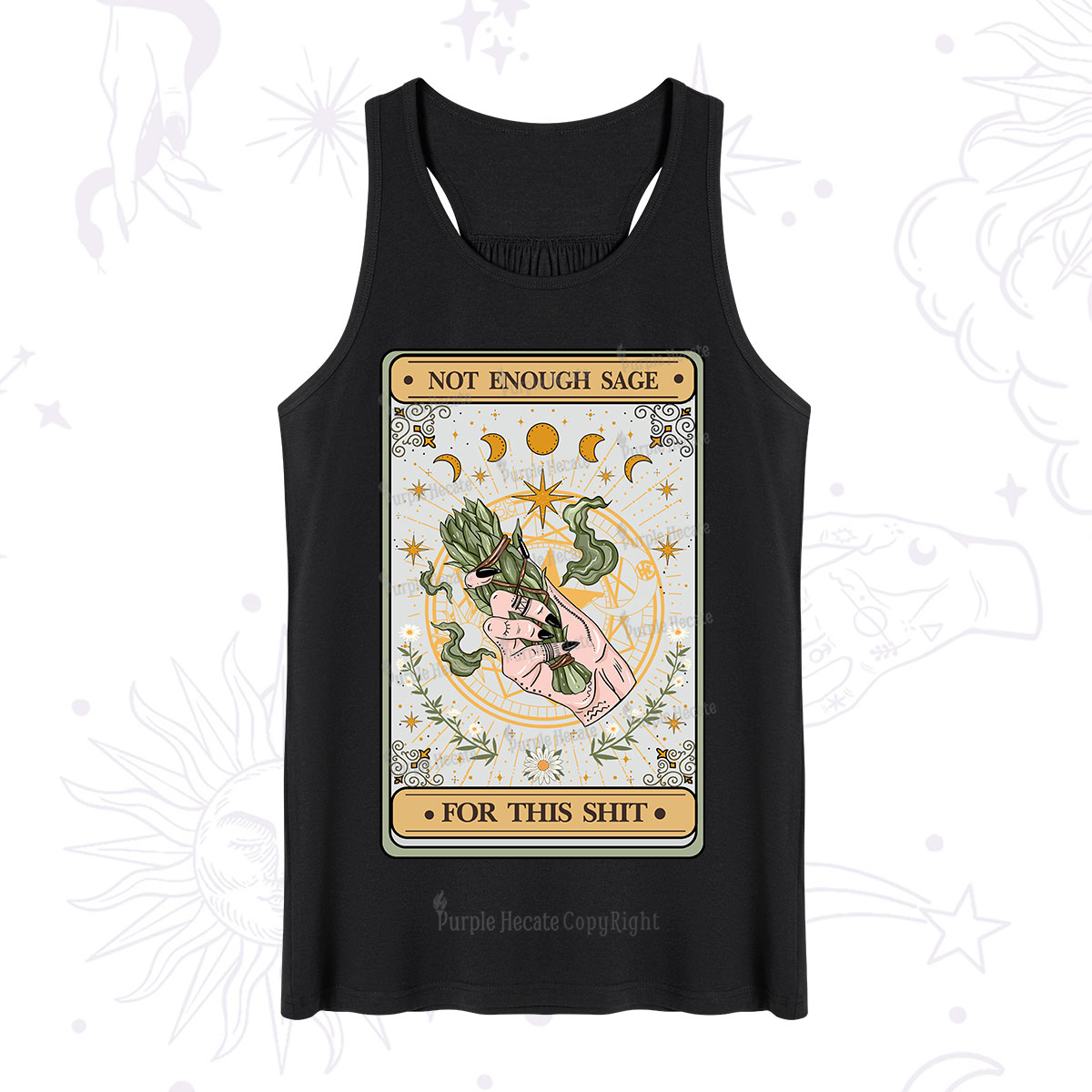 Purplehecate The Not Enough Sage For This Sh*t Tarot Tank