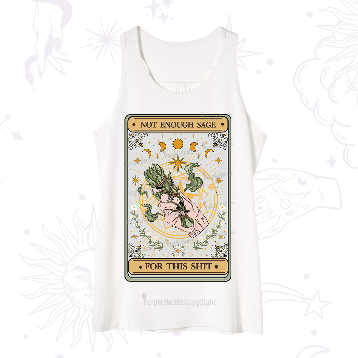 Purplehecate The Not Enough Sage For This Sh*t Tarot Tank