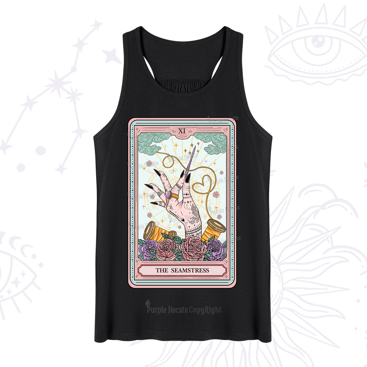 Purplehecate The Seamstress Tarot Tank