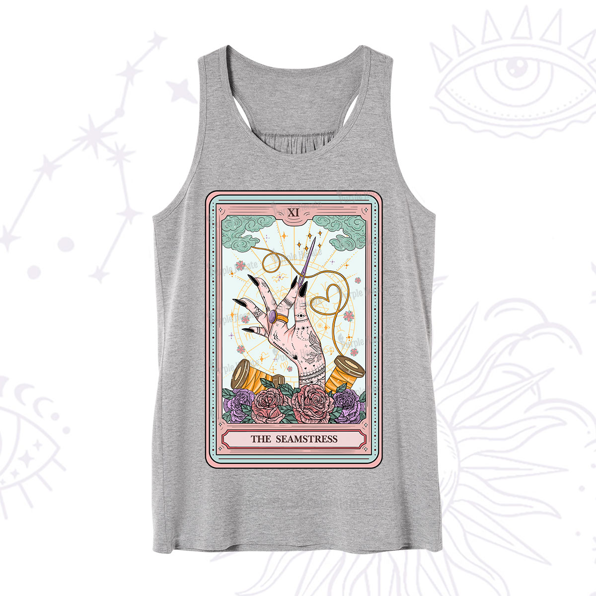 Purplehecate The Seamstress Tarot Tank