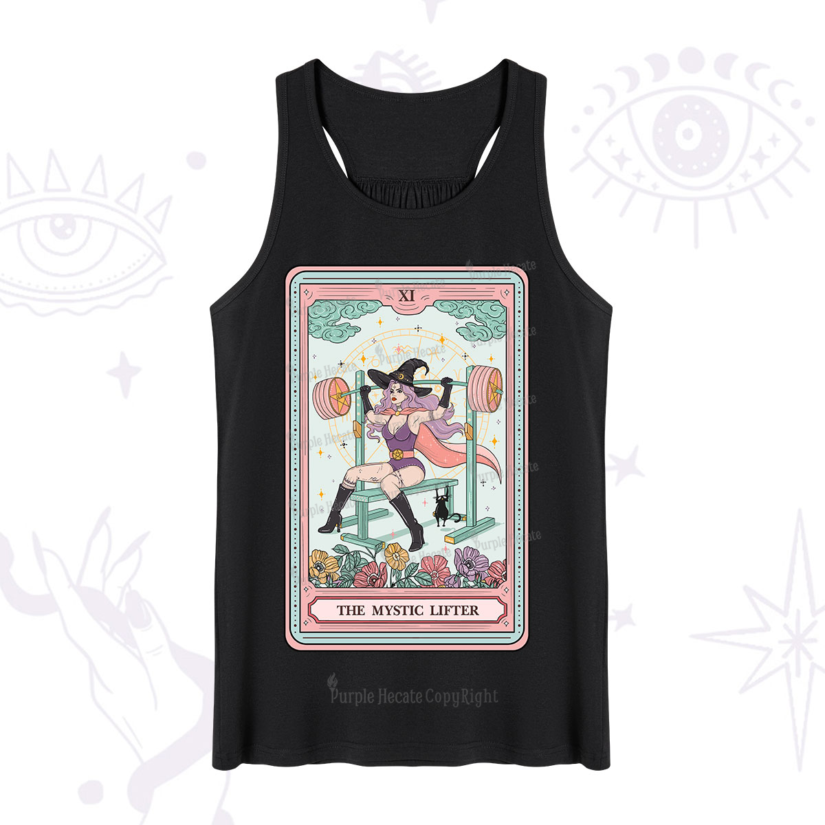 Purplehecate The Mystic Lifter Tarot Tank