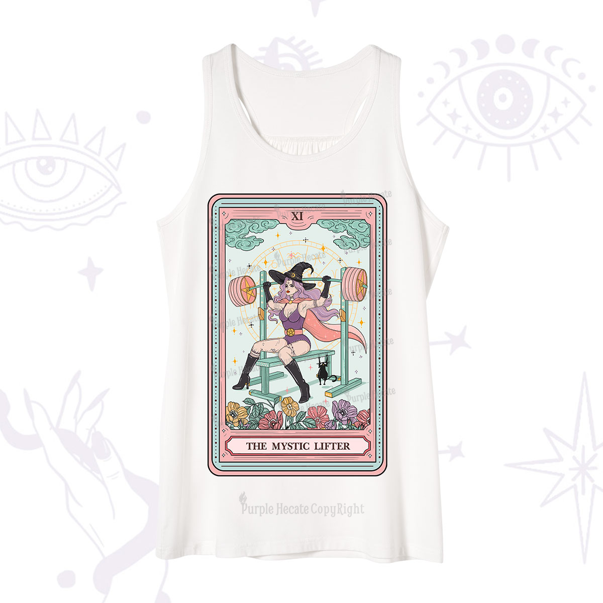 Purplehecate The Mystic Lifter Tarot Tank