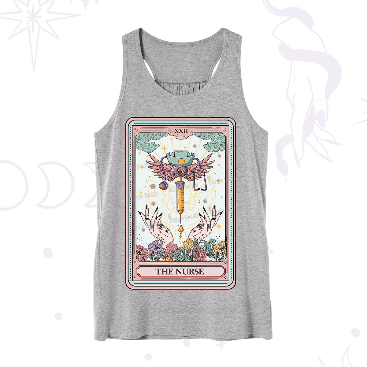 Purplehecate The ER Nurse Tarot Tank