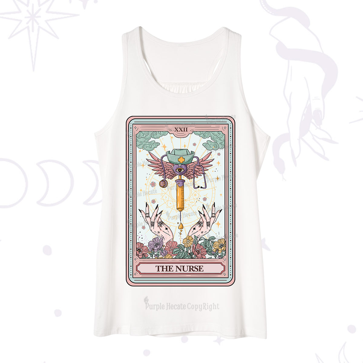 Purplehecate The ER Nurse Tarot Tank
