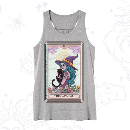 Purplehecate The Gothic Cat Mom Tarot Tank
