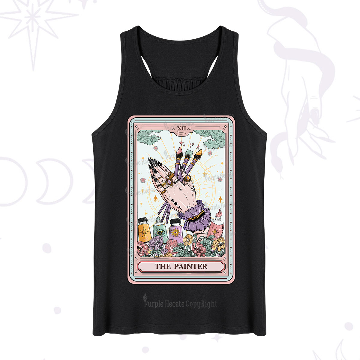 Purplehecate The Occult Painter Tarot Tank