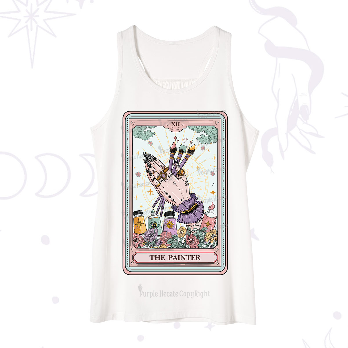 Purplehecate The Occult Painter Tarot Tank