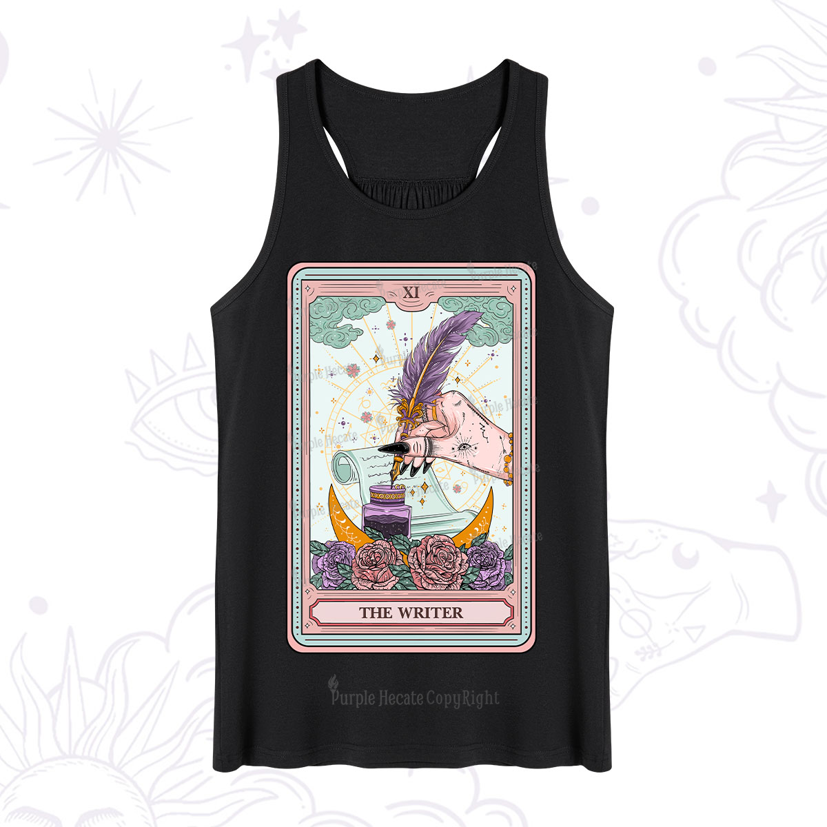Purplehecate The Writer Tarot Tank