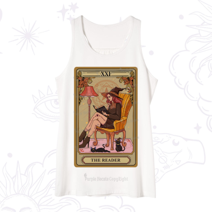 Purplehecate The Reader-Cat Mom Tarot Tank