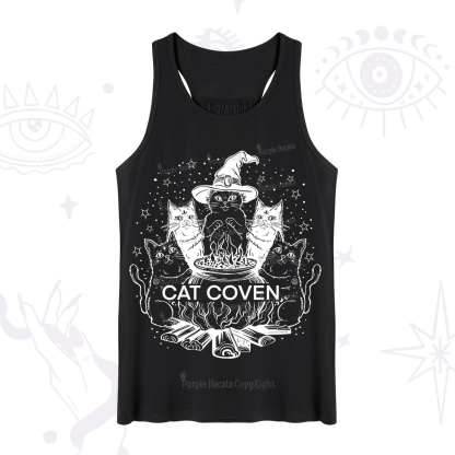 Purplehecate Witchy Cat Coven Tank