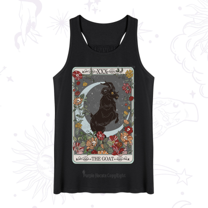Purplehecate The Goat Tarot Card Tank