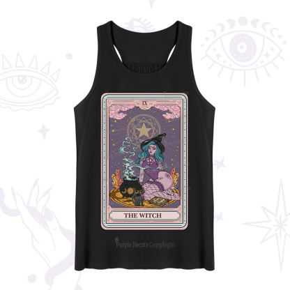 Purplehecate The Alchemy Witch Tarot Card Tank